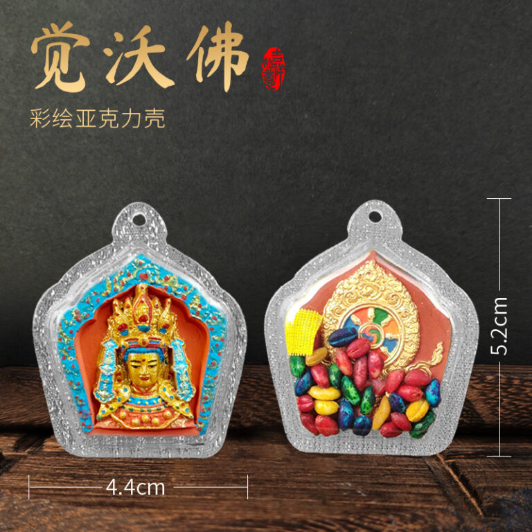 Jowo Buddha Painted Tsa-Tsha